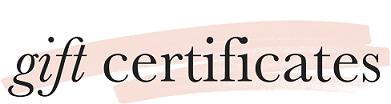 Gift Certificates