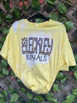 Bleached Bleckley Royals Tee