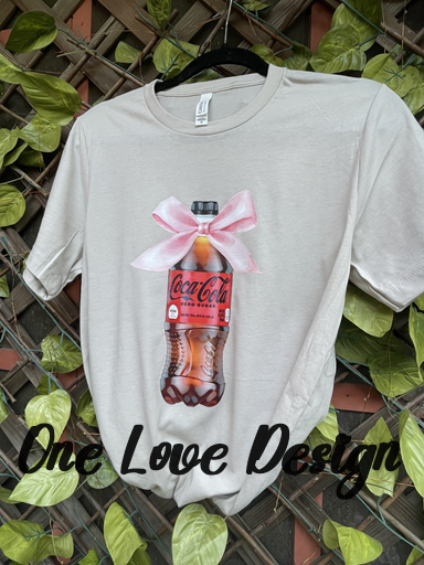 Coke Zero Bow Tee