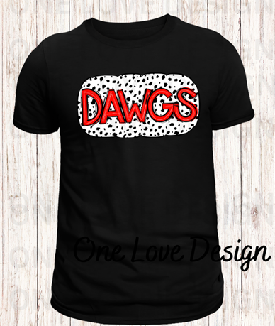 DAWGS Dalmatian Vinyl Tee