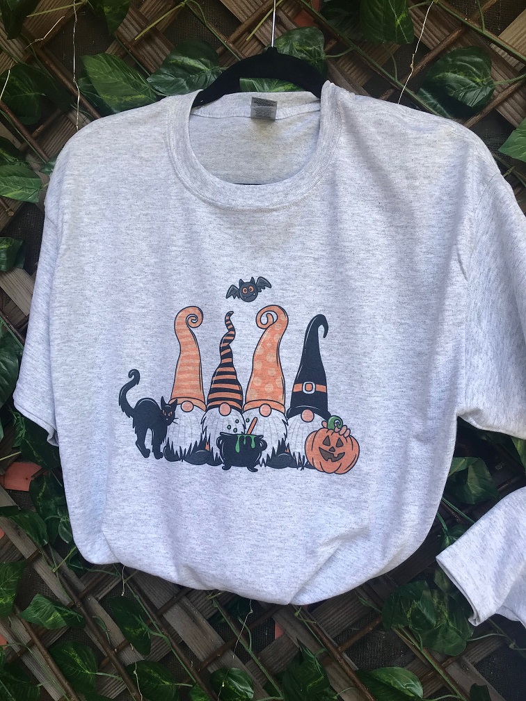 Halloween Gnome Sublimation Tee