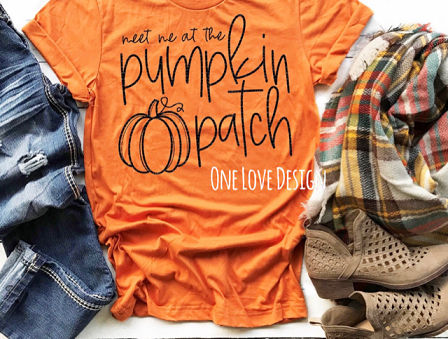 Meet Me at the Pumpkin Patch tee