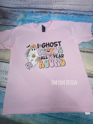 Ghosting People Vinyl Tee