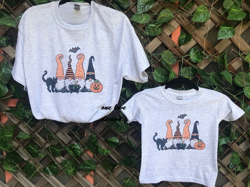Halloween Gnome Sublimation Tee