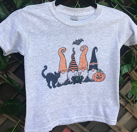 Halloween Gnome Sublimation Tee