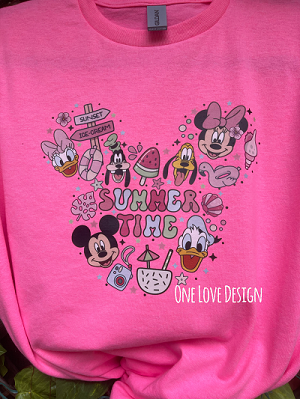 Mickey & Friends Summer Tee