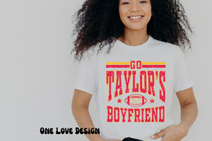 Go Taylor's Boyfriend Vinyl Tee