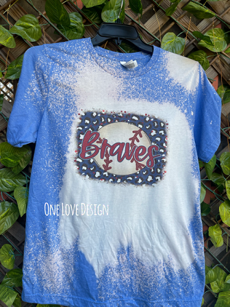 Bleached Braves Sublimation Tee