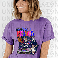 Bright and Colorful Braves Vinyl Tee