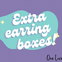 Extra Earring of The Month Club boxes *March and April*