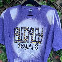 Bleached Bleckley Royals Tee