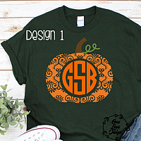 Personalized Pumpkin Tee