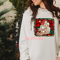 Santa Sublimation Sweatshirt