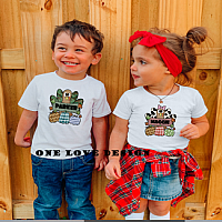 Kids Personalized Turkey Tee