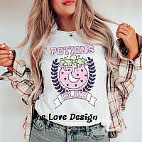 Potions Club Vinyl Tee