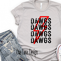 Distressed Dawgs Sublimation Tee