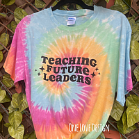 Teaching Future Leaders Tie Dye Tee