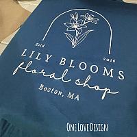 Lily Blooms Vinyl Tee