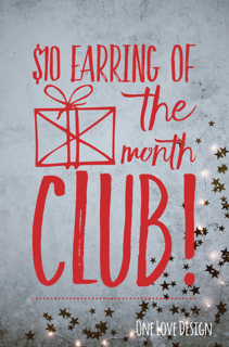 Earrings Of The Month Club